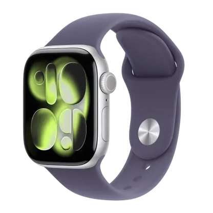 Apple Watch Series 11 42mm Jet Black Aluminium case with Black Sport Band